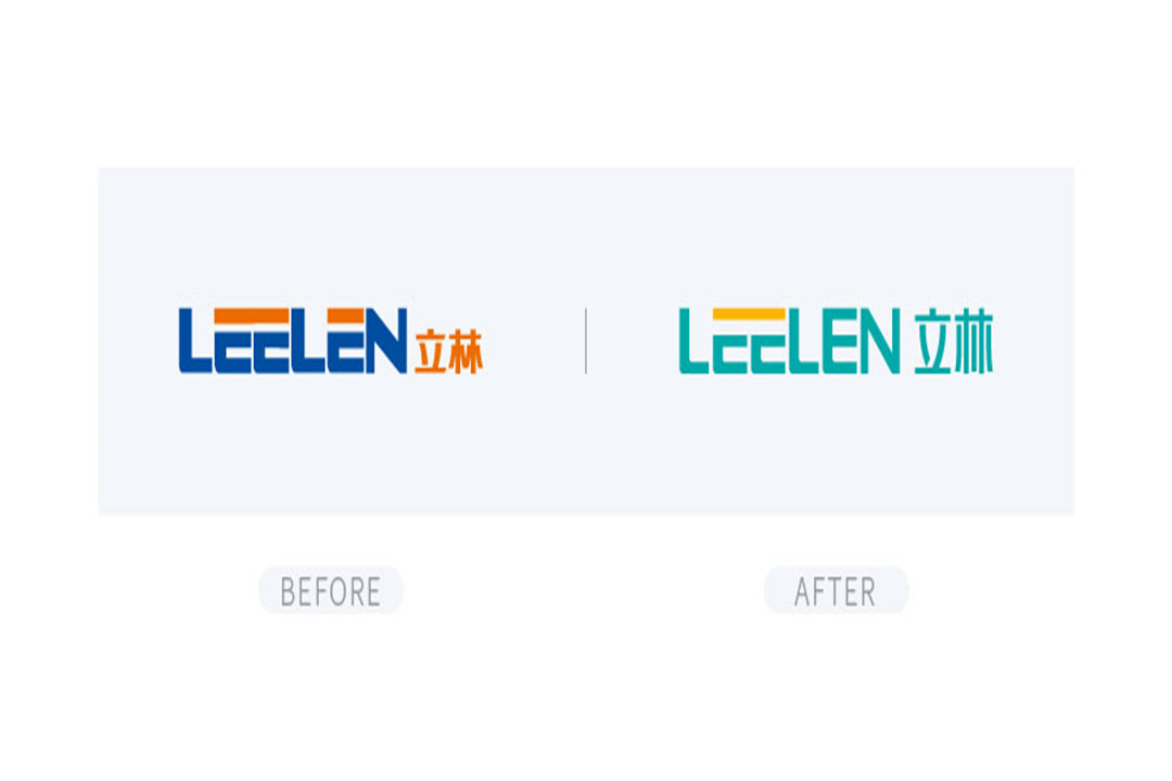 thông báo về việc thay thế logo cũ và mới của Leelen 